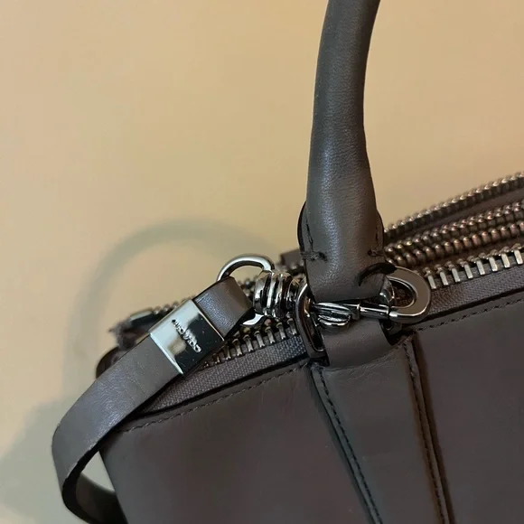 Coach Taupe Leather Tote - Picture 3 of 7
